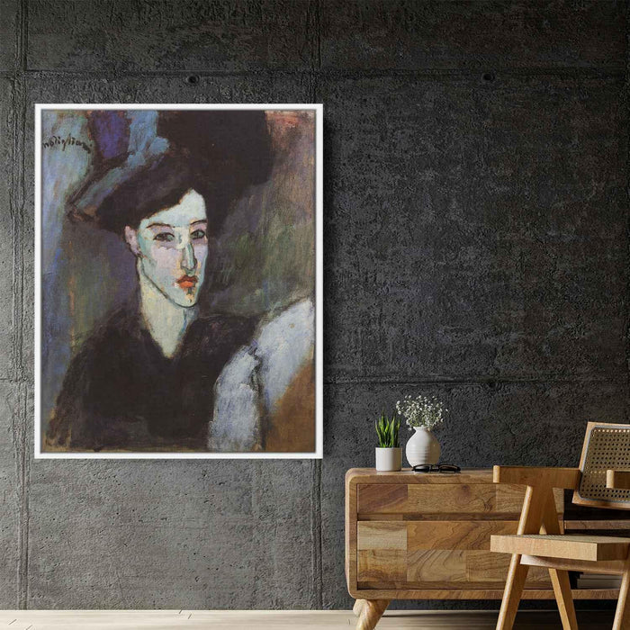 The Jewish Woman (1908) by Amedeo Modigliani - Canvas Artwork