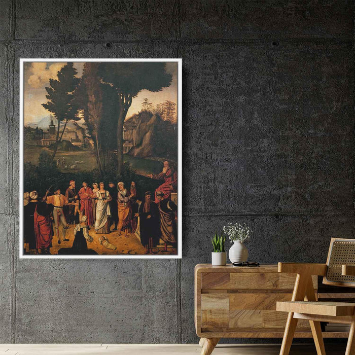 The Judgement of Solomon (1505) by Giorgione - Canvas Artwork