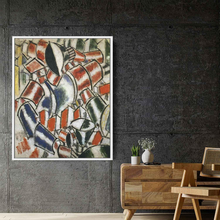 The Sitted Woman (1914) by Fernand Leger - Canvas Artwork