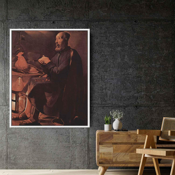 St. Peter Repenting The Tears of St. Peter, also called Repentant St. Peter by Georges de ...