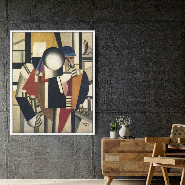 The Three Comrades (1920) by Fernand Leger - Canvas Artwork