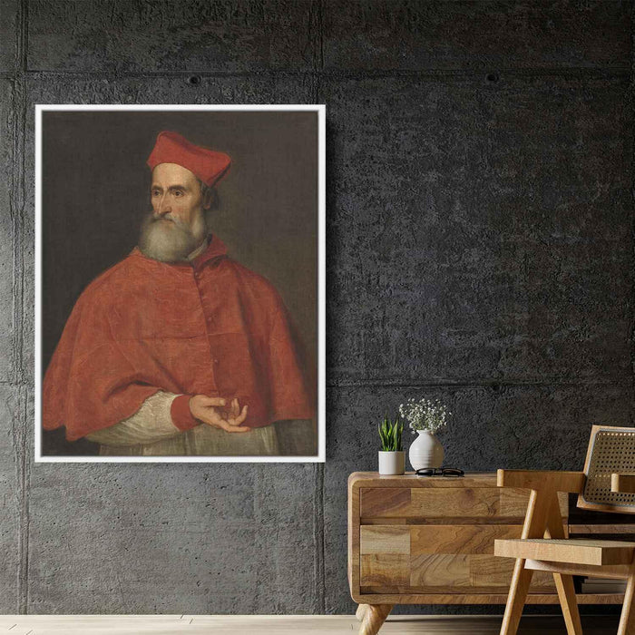 Portrait of Pietro Bembo (1540) by Titian - Canvas Artwork