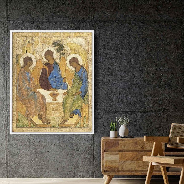 Trinity (1420) by Andrei Rublev - Canvas Artwork