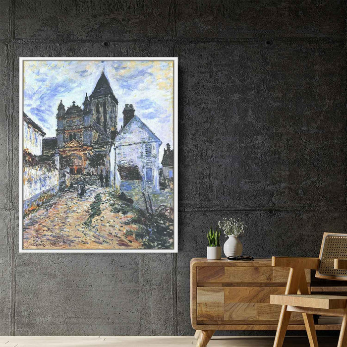 Vetheuil, The Church by Claude Monet - Canvas Artwork