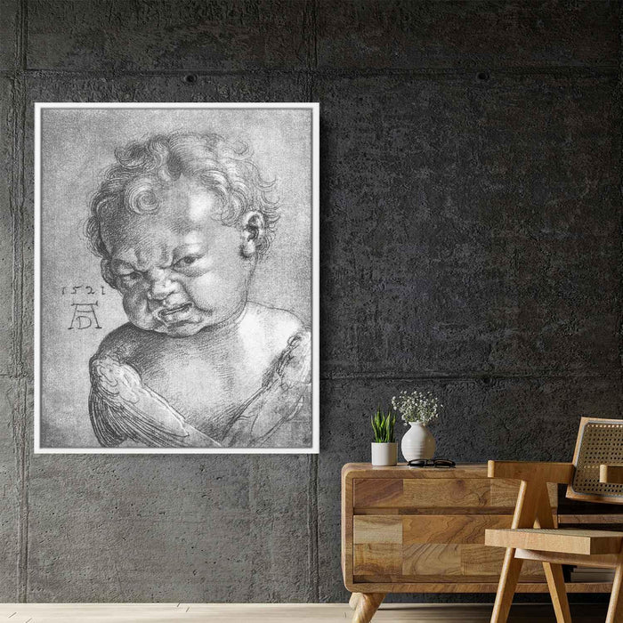 Weeping Angel boy (1521) by Albrecht Durer - Canvas Artwork