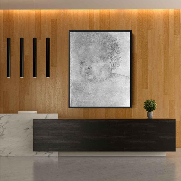 Child's head by Albrecht Durer - Canvas Artwork