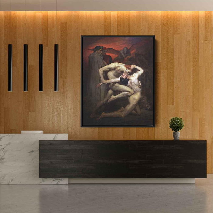 William Adolphe Bouguereau Dante And Virgil In Hell Canvas Wall Art William Adolphe Bouguereau Dante And Virgil In Hell Canvas Wall Art