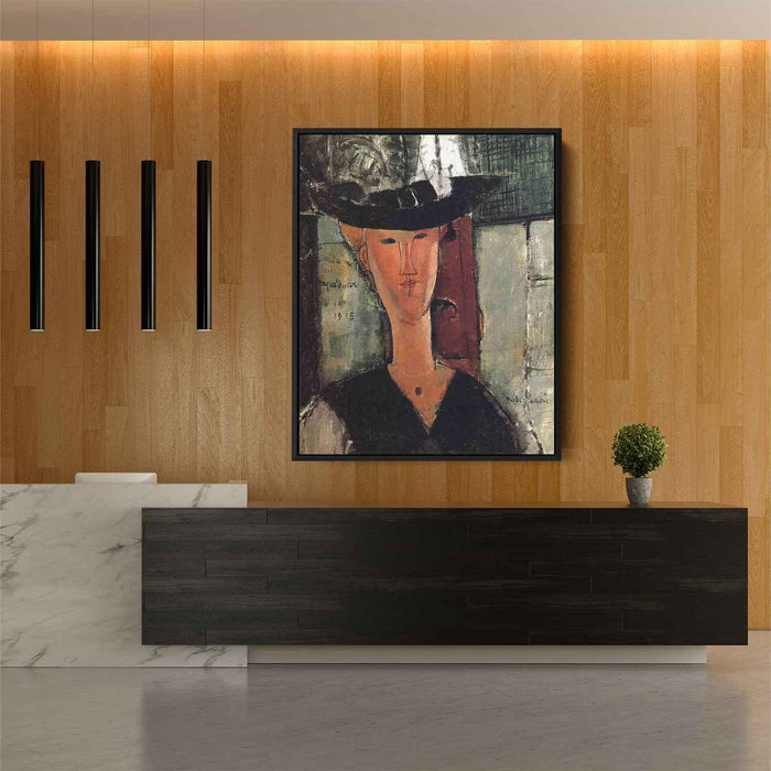 Madame Pompadour (1914) by Amedeo Modigliani - Canvas Artwork