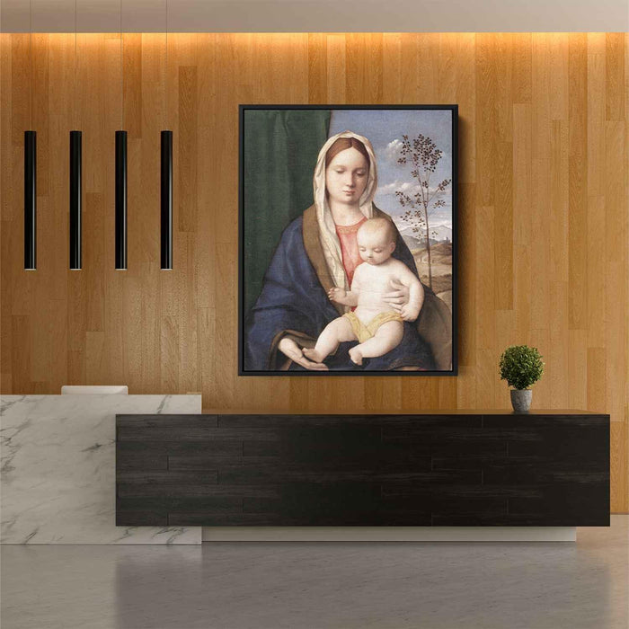 Madonna and child (1510) by Giovanni Bellini - Canvas Artwork