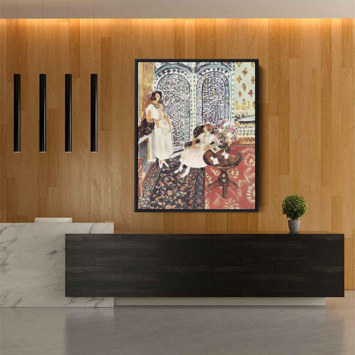 Moorish Screen (1921) by Henri Matisse - Canvas Artwork
