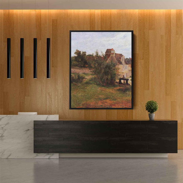 Osny, the gate of Busagny farm by Paul Gauguin - Canvas Artwork