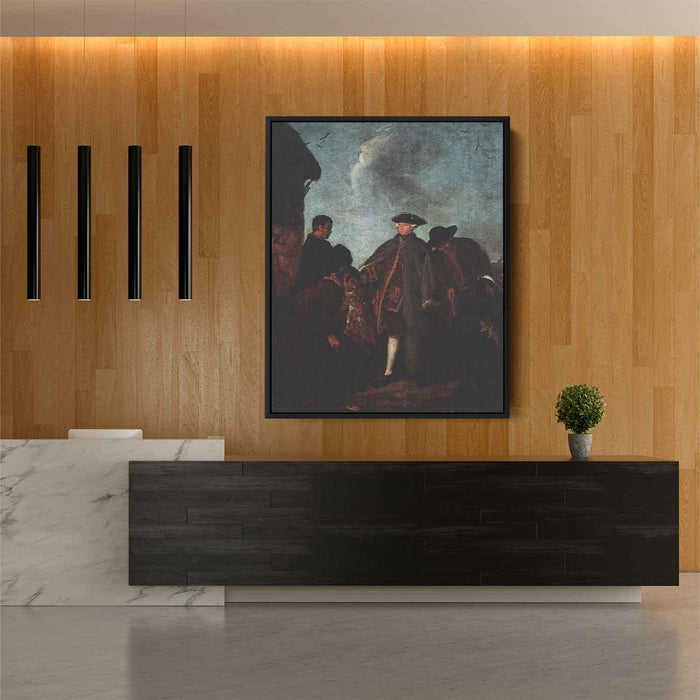 The Arrival of the Nobleman by Pietro Longhi - Canvas Artwork