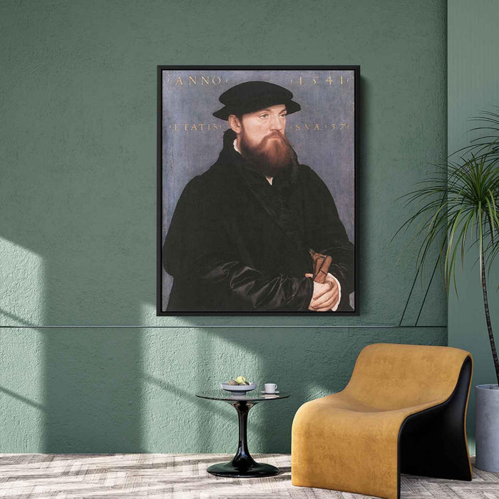 De Vos Van Steenwijk (1541) by Hans Holbein the Younger - Canvas Artwork