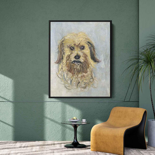 Head of the Dog (1882) by Claude Monet - Canvas Artwork