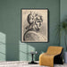 Helmet shaped like lion by Parmigianino - Canvas Artwork