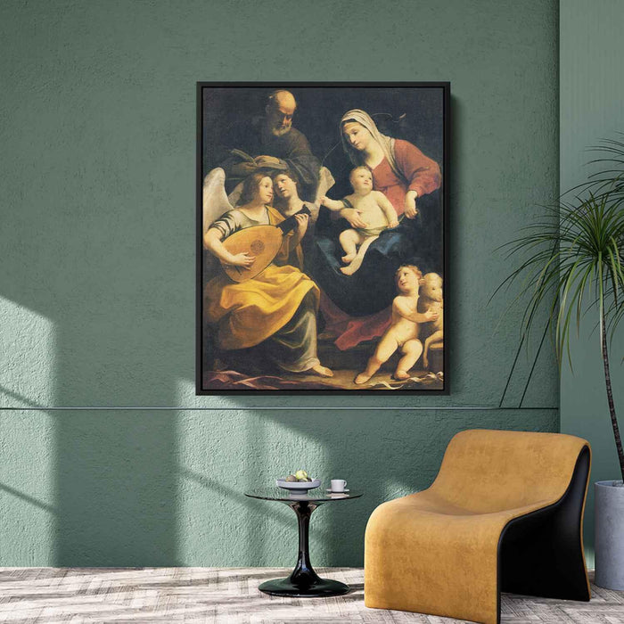 Holy Family (1642) by Guido Reni - Canvas Artwork