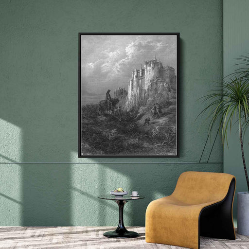 Idylls of the King by Gustave Dore - Canvas Artwork