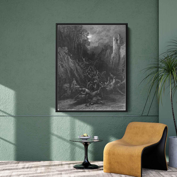 Idylls of the King by Gustave Dore - Canvas Artwork