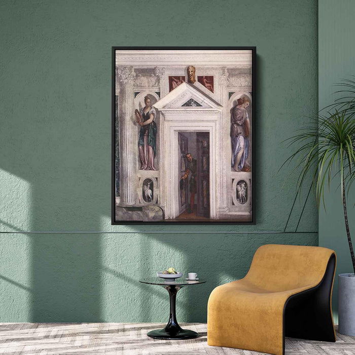Illusory Door (1561) by Paolo Veronese - Canvas Artwork