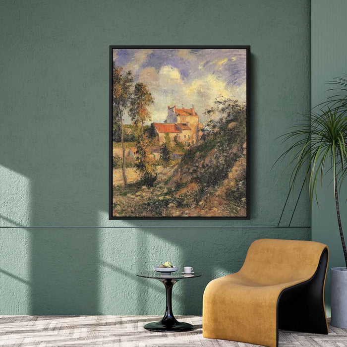 Les mathurins, Pontoise by Camille Pissarro - Canvas Artwork