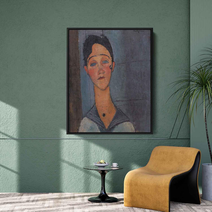 Louise (1917) by Amedeo Modigliani - Canvas Artwork