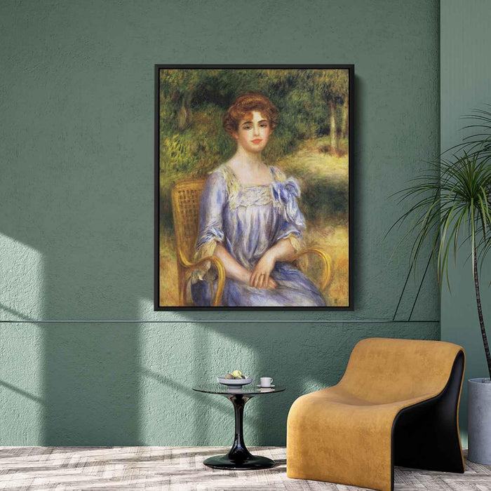 Madame Gaston Bernheim de Villers nee Suzanne Adler (1901) by Pierre-Auguste Renoir - Canvas Artwork