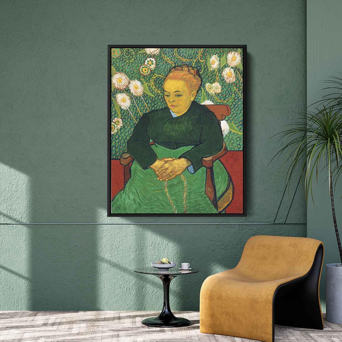 Madame Roulin Rocking the Cradle (A Lullaby) (1889) by Vincent van Gogh - Canvas Artwork