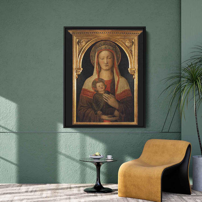 Madonna and Child (1450) by Jacopo Bellini - Canvas Artwork