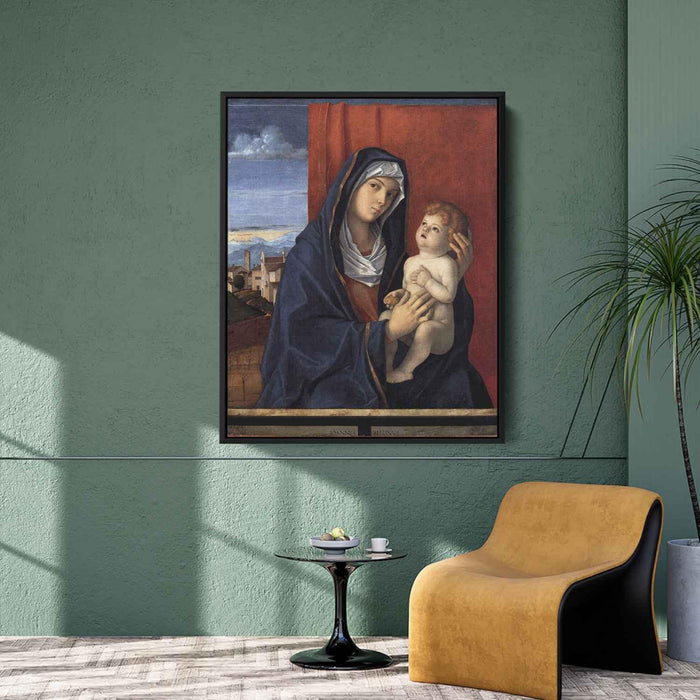 Madonna and Child (1490) by Giovanni Bellini - Canvas Artwork