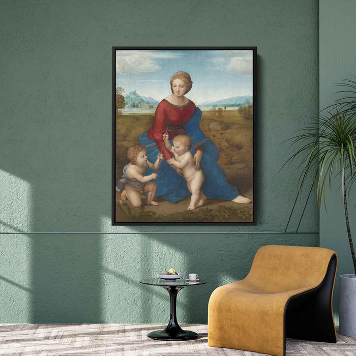 Madonna in the Meadow (1506) by Raphael - Canvas Artwork