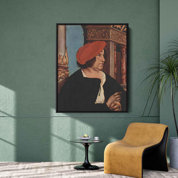 Mayor Jakob Meyer zum Hasen (1516) by Hans Holbein the Younger - Canvas Artwork