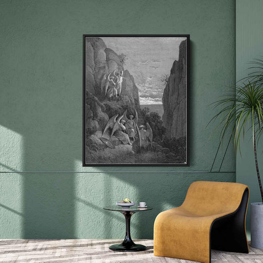 Paradise Lost by Gustave Dore - Canvas Artwork