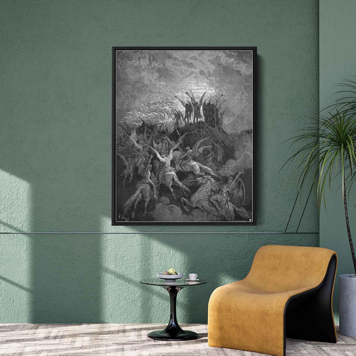 Paradise Lost by Gustave Dore - Canvas Artwork