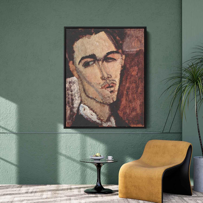 Portrait of Celso Lagar (1915) by Amedeo Modigliani - Canvas Artwork