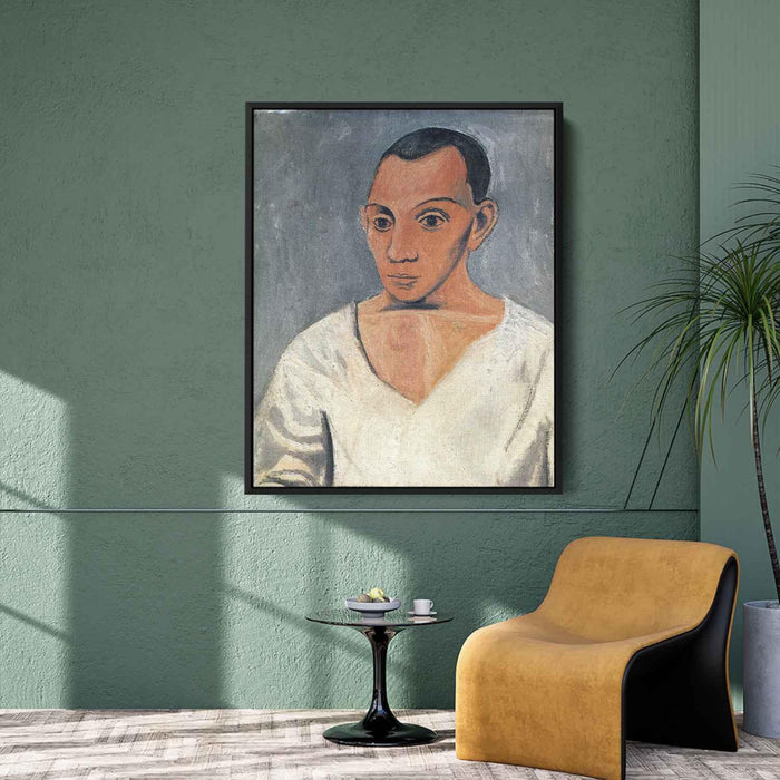 Self-Portrait (1906) by Pablo Picasso - Canvas Artwork