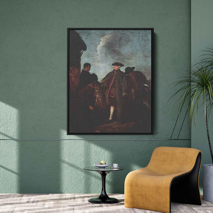 The Arrival of the Nobleman by Pietro Longhi - Canvas Artwork