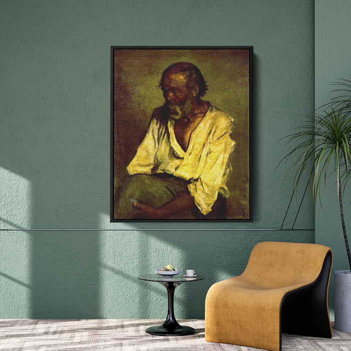 The old fisherman (1895) by Pablo Picasso - Canvas Artwork