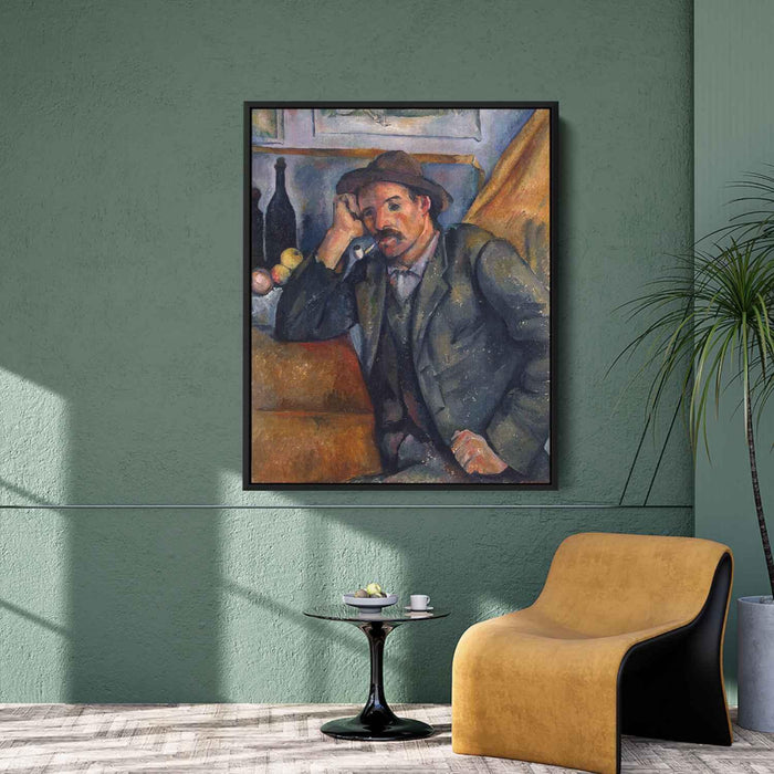 The Smoker (1890) by Paul Cezanne - Canvas Artwork