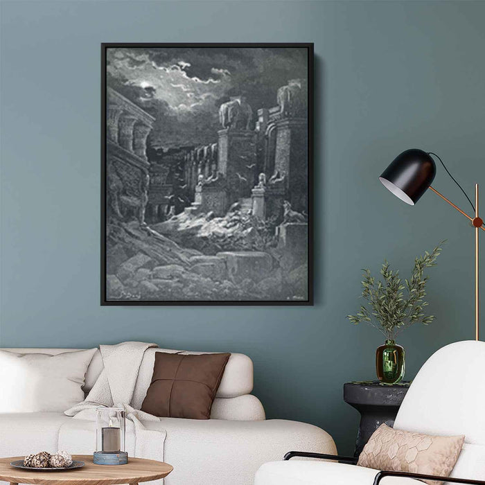 Babylon Fallen by Gustave Dore - Canvas Artwork