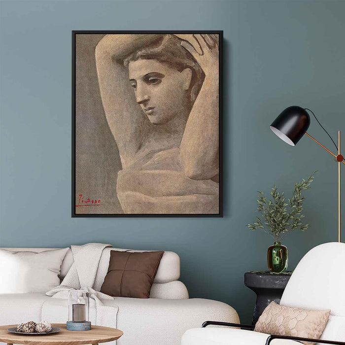 Bust of a woman, arms raised by Pablo Picasso - Canvas Artwork