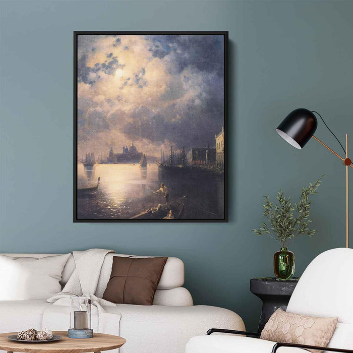 Byron in Venice by Ivan Aivazovsky - Canvas Artwork