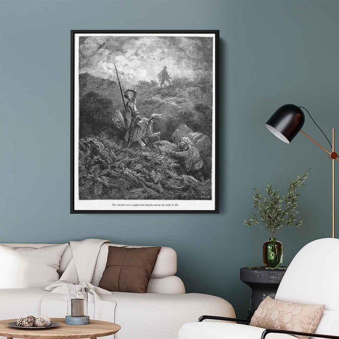 Don Quixote by Gustave Dore - Canvas Artwork