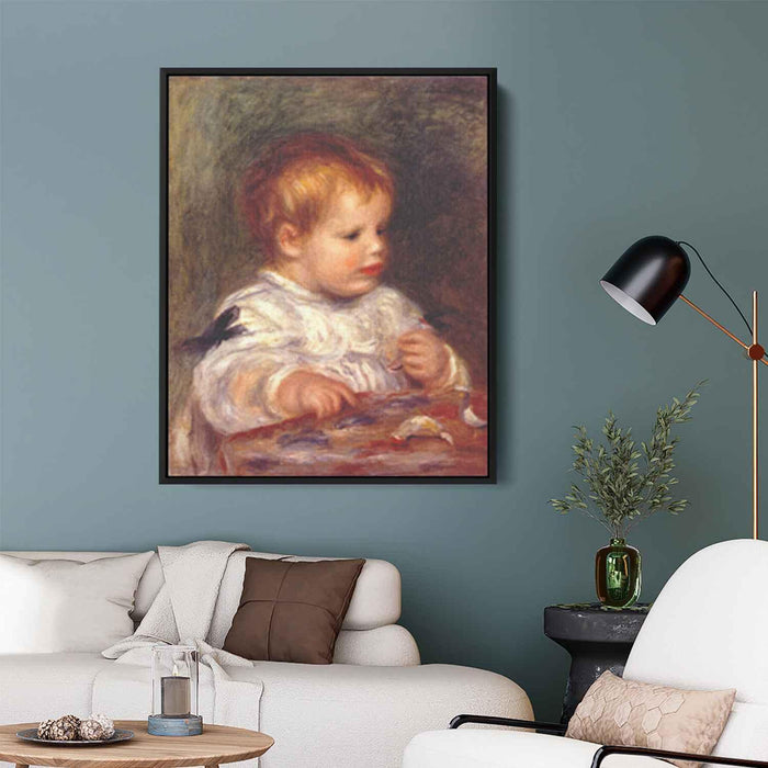 Jacques fray as a baby (1904) by Pierre-Auguste Renoir - Canvas Artwork