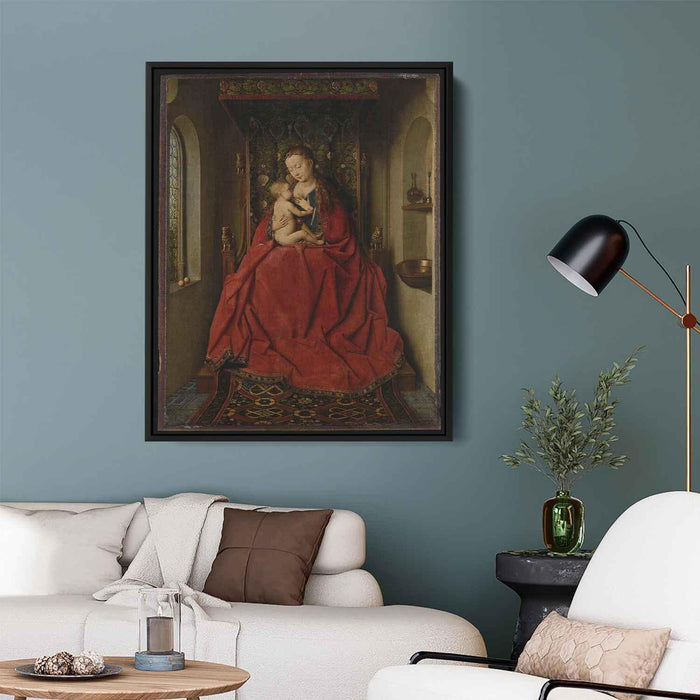 The Lucca Madonna (1436) by Jan van Eyck - Canvas Artwork