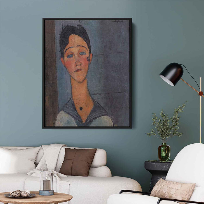 Louise (1917) by Amedeo Modigliani - Canvas Artwork