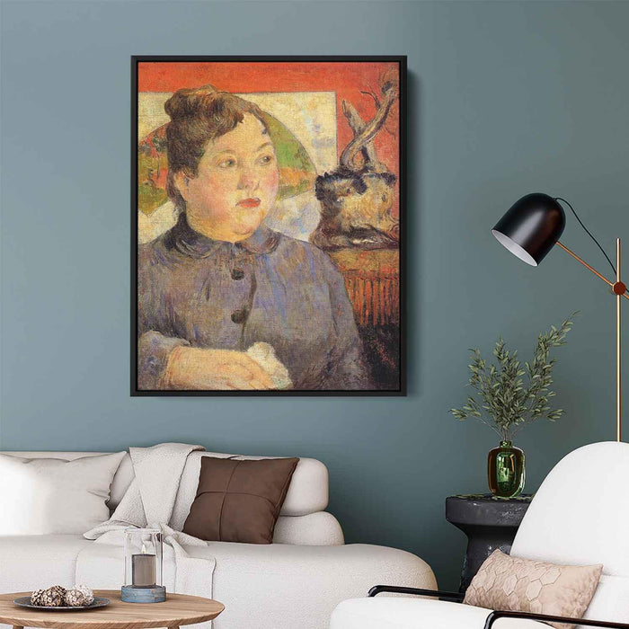 Madame Alexandre Kohler (1887) by Paul Gauguin - Canvas Artwork