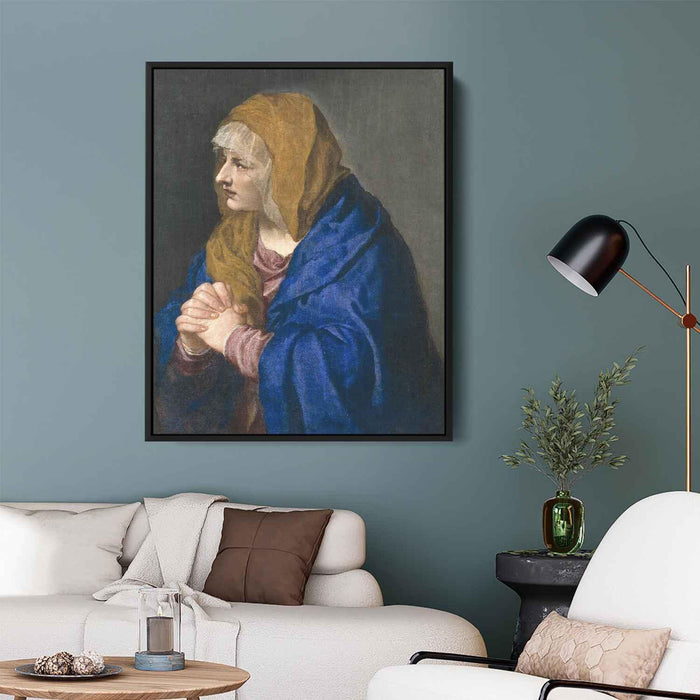 Mater Dolorosa (1550) by Titian - Canvas Artwork