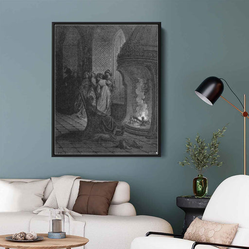 Orlando Furioso by Gustave Dore - Canvas Artwork