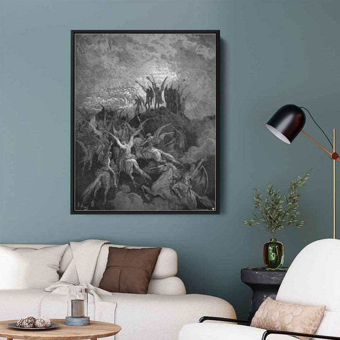 Paradise Lost by Gustave Dore - Canvas Artwork