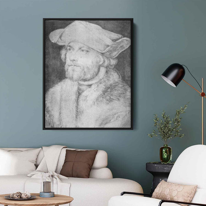 Portrait of a Man (Damia van der Goes) by Albrecht Durer - Canvas Artwork